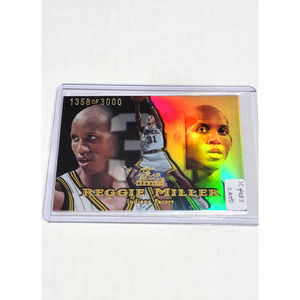 Reggie Miller 1998-99 Fleer Flair Showcase 1358 of 3000 NM-M condition